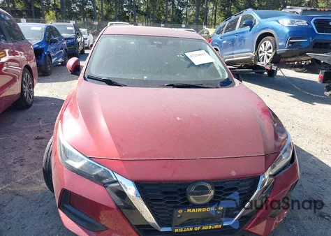 2020 Nissan Sentra Sv Xtronic Cvt from USA, damaged, VIN 3N1AB8CV1LY219115